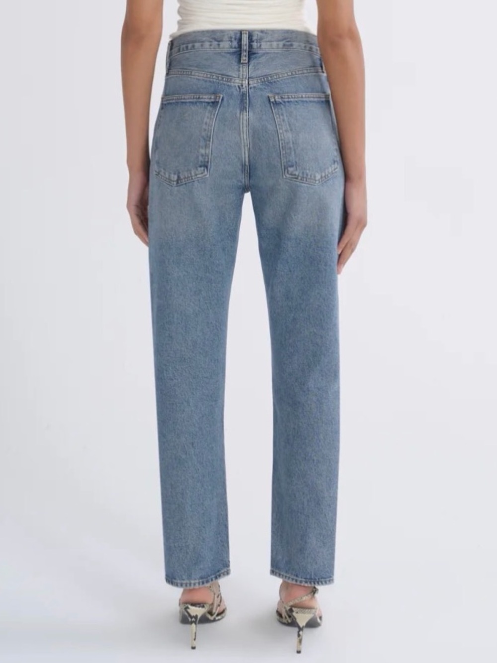 Agolde 90s Pinch Waist in Negative Women's 29 - Picture 2 of 9